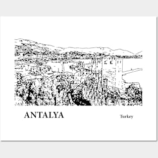 Antalya - Turkey Posters and Art